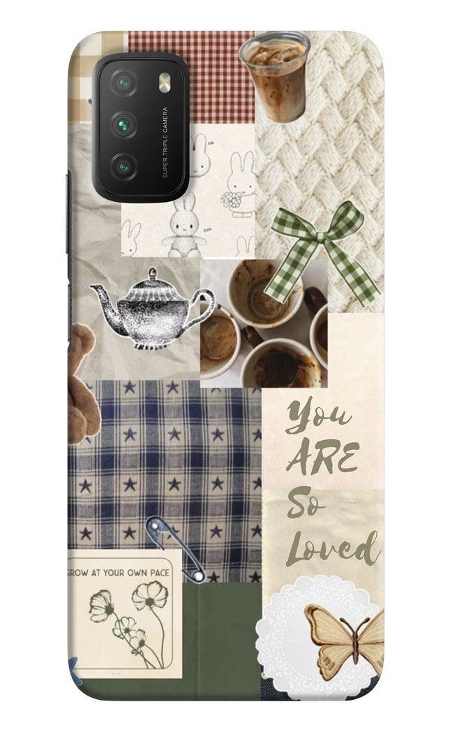 Cookie Poco M3 Hard Case Back Cover by Casekaro