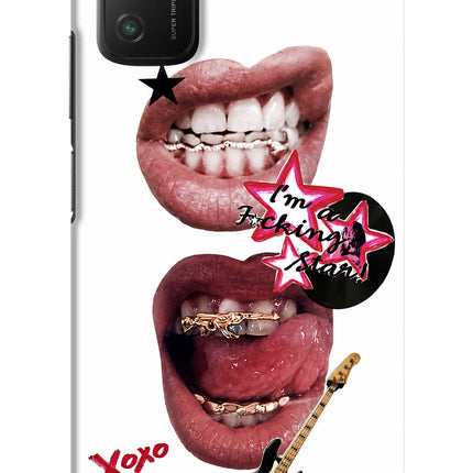 Rockstar Poco M3 Hard Case Back Cover by Casekaro