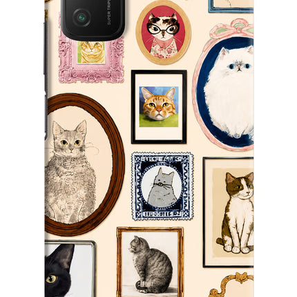 Mirror Cats Poco M3 Hard Case Back Cover by Casekaro