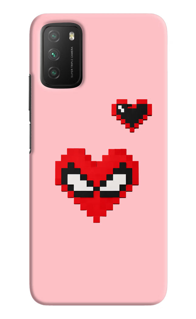 Gwen Heart Poco M3 Hard Case Back Cover by Casekaro