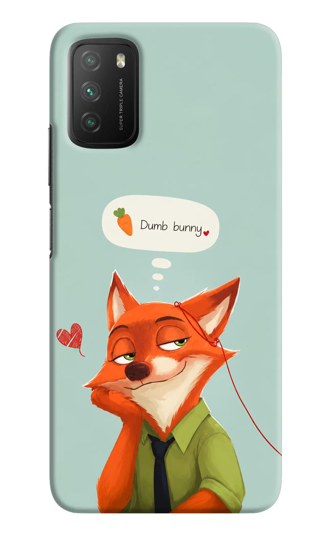 Nick Charm Poco M3 Hard Case Back Cover by Casekaro