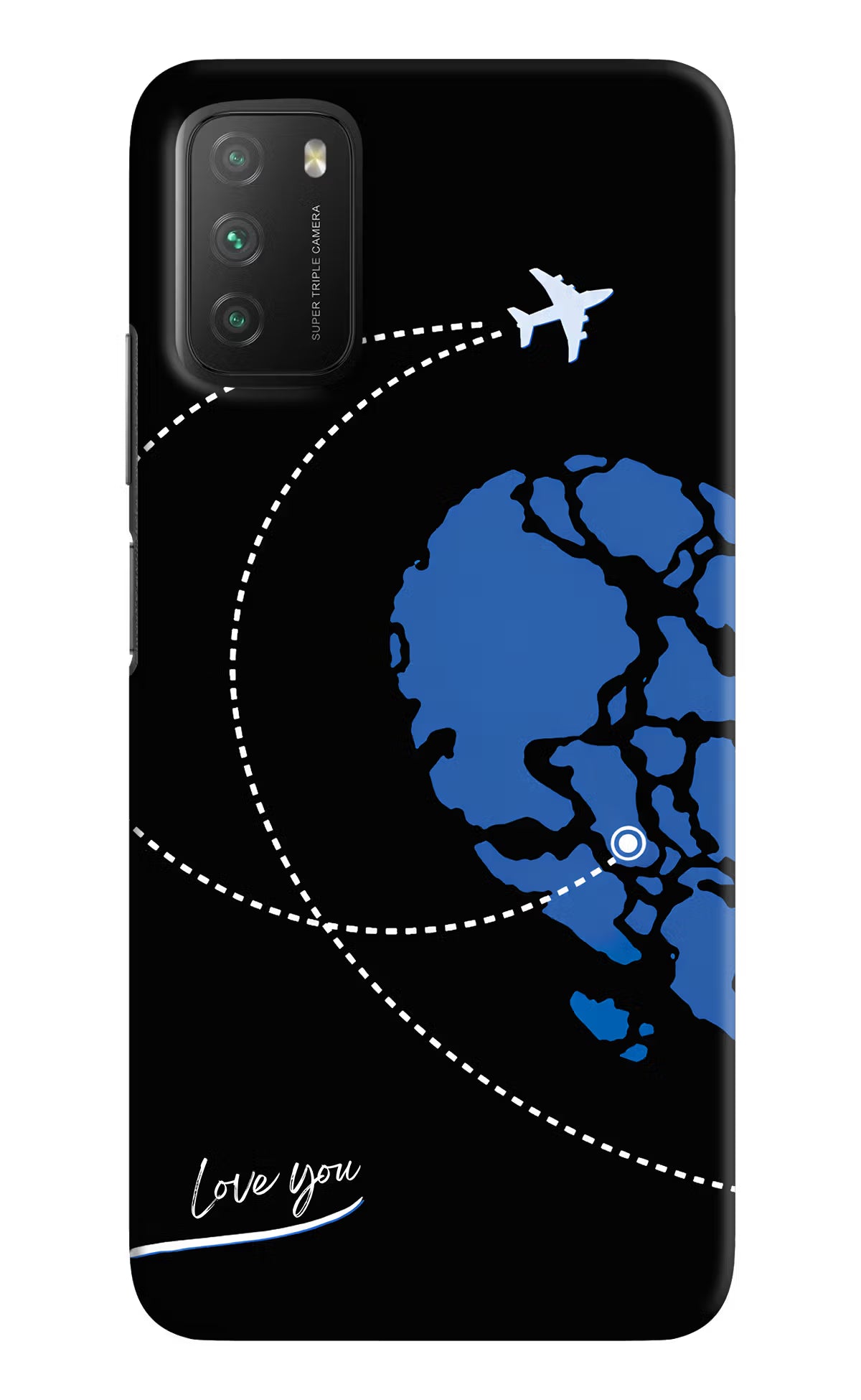 Love Orbit Poco M3 Back Cover