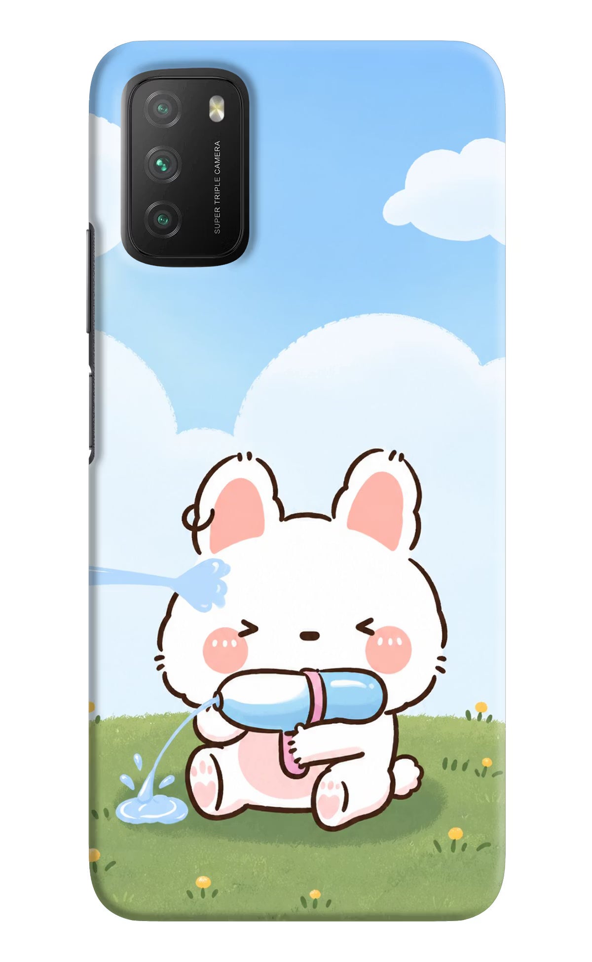 Bunny Treat Poco M3 Back Cover