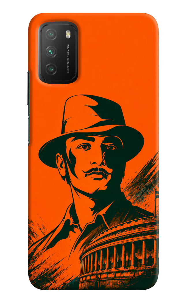 Bhagat Singh Legacy Poco M3 Back Cover