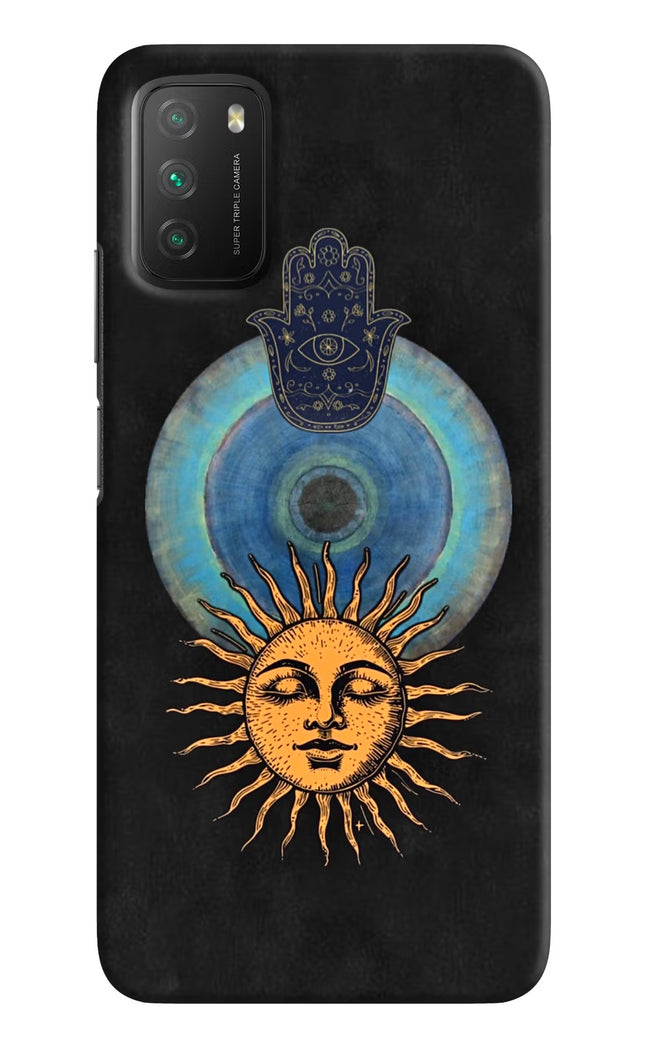 Divine Sun Poco M3 Hard Case Back Cover by Casekaro