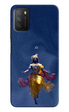 Cosmic Krishna Poco M3 Back Cover