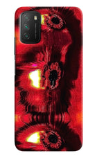 Fire Eye Poco M3 Back Cover