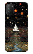 Space Monk Poco M3 Back Cover