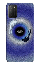 Dark Koi Poco M3 Back Cover