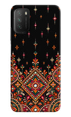 Noir Mehfil Poco M3 Back Cover