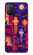 Lantern Lane Poco M3 Hard Case Back Cover by Casekaro