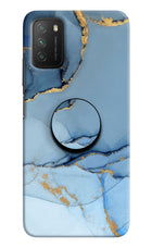 Blue Marble Poco M3 Pop Case by Casekaro
