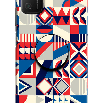 Colorful Pattern Poco M3 Pop Case by Casekaro