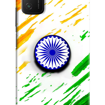 Indian Flag Ashoka Chakra Poco M3 Pop Case by Casekaro