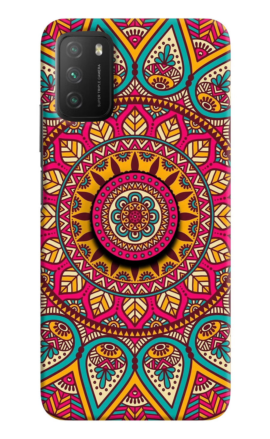 Mandala Poco M3 Pop Case, Hard case