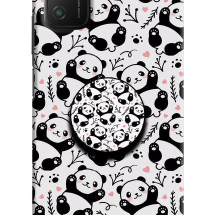 Cute Panda Poco M3 Pop Case by Casekaro