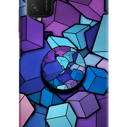 Cubic Abstract Poco M3 Pop Case by Casekaro