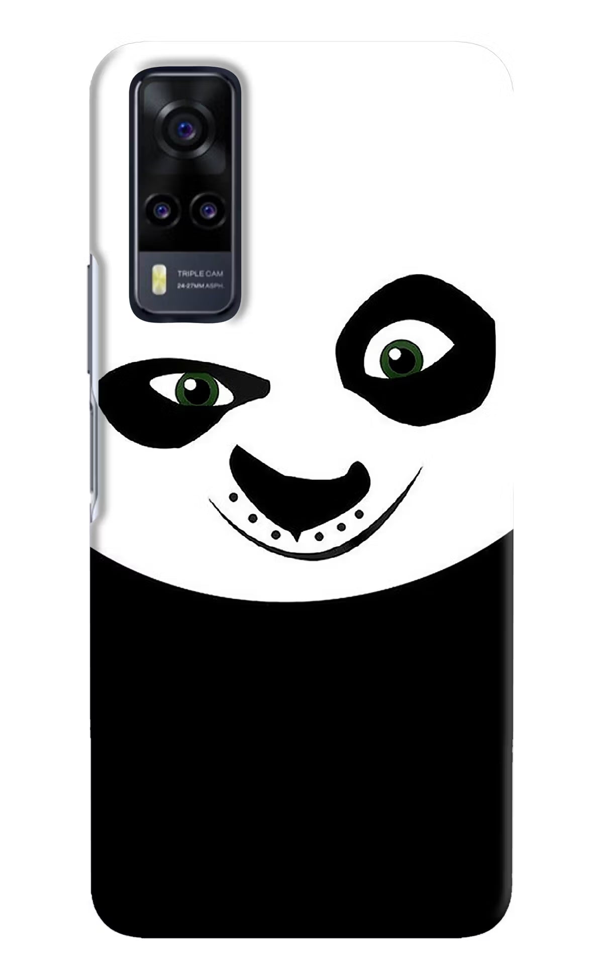 Panda Vivo Y31 Hard Case Back Cover by Casekaro