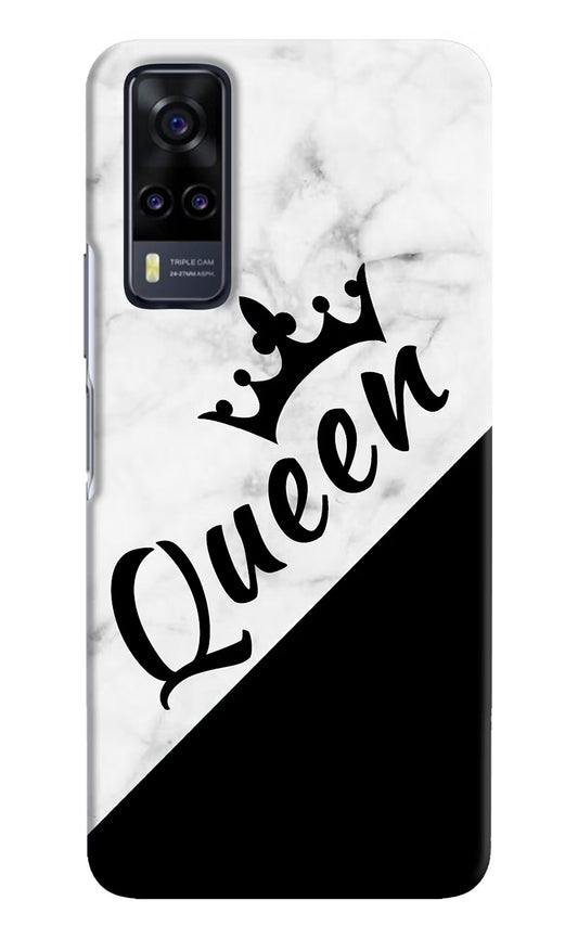 Queen Vivo Y31 Hard Case Back Cover by Casekaro