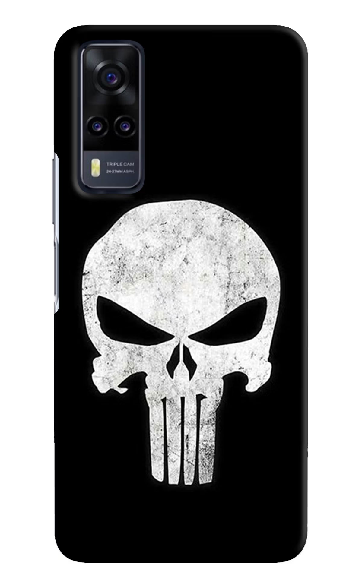 Punisher Skull Vivo Y31 Hard Case Back Cover by Casekaro