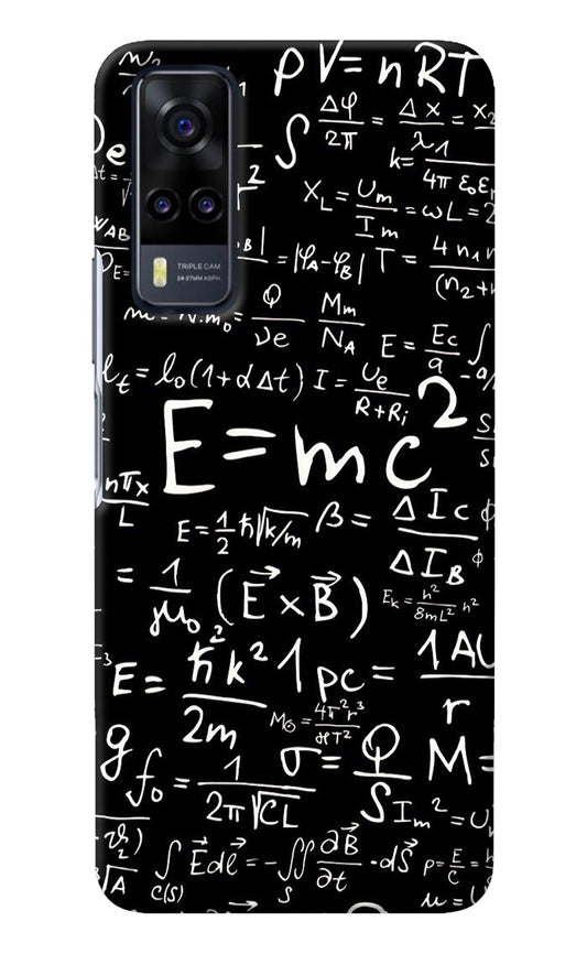 Physics Albert Einstein Formula Vivo Y31 Back Cover