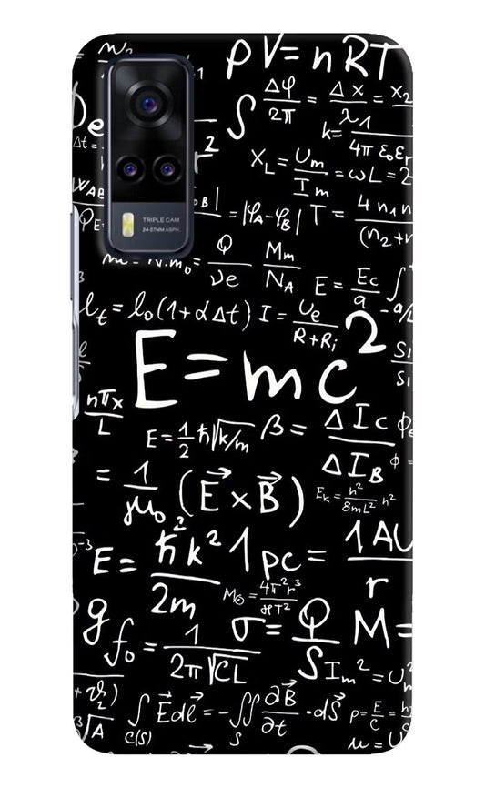 Physics Formula Vivo Y31 Hard Case Back Cover by Casekaro