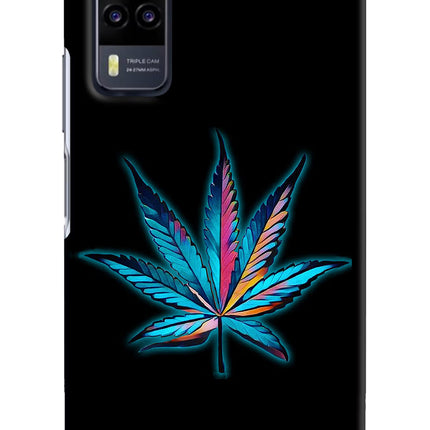 Weed Vivo Y31 Hard Case Back Cover by Casekaro