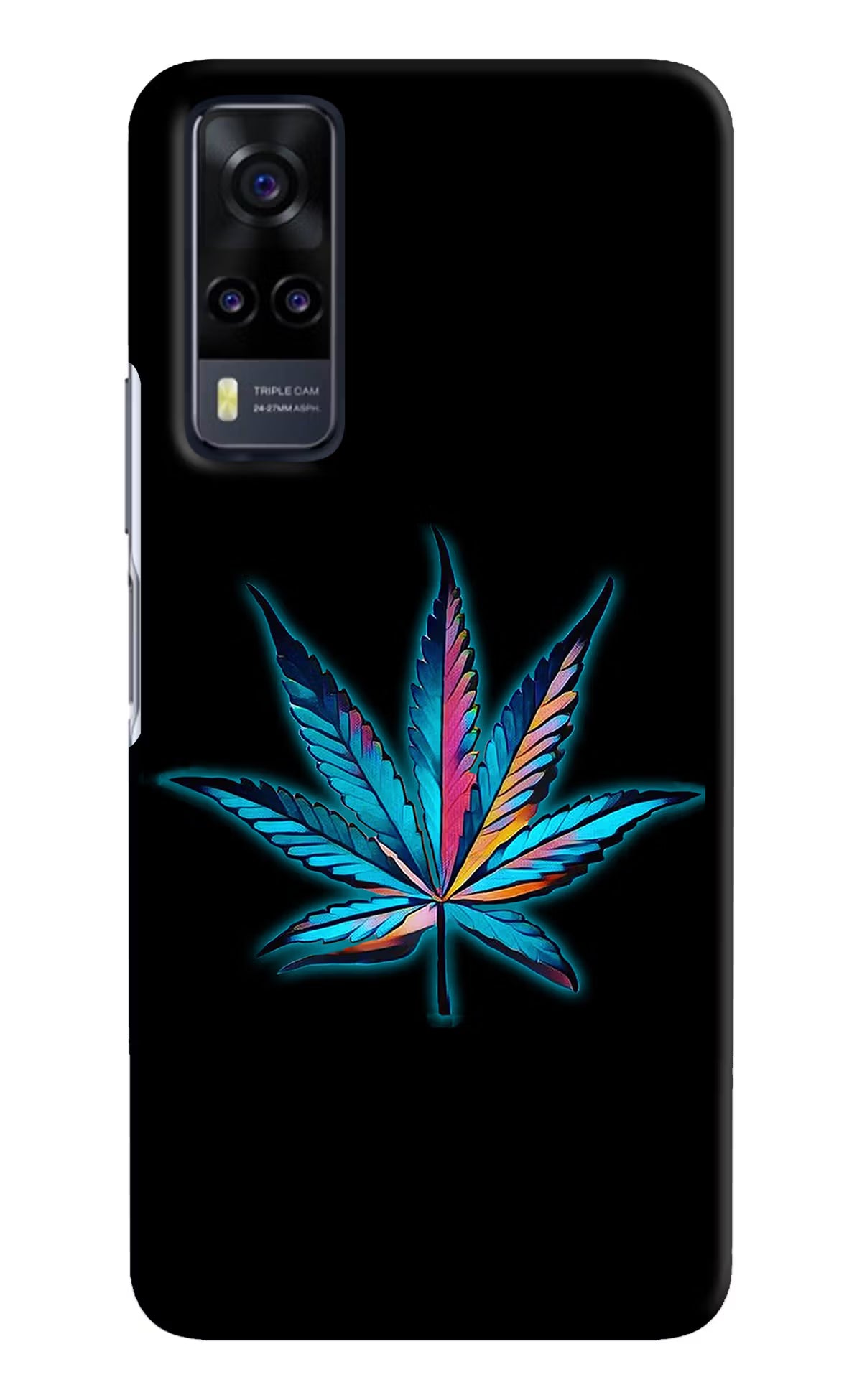 Weed Vivo Y31 Hard Case Back Cover by Casekaro