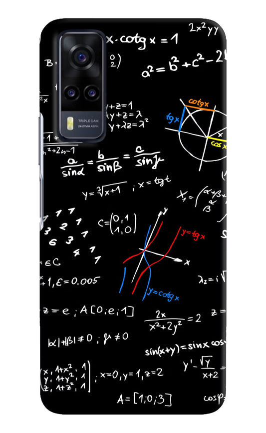 Mathematics Formula Vivo Y31 Hard Case Back Cover by Casekaro