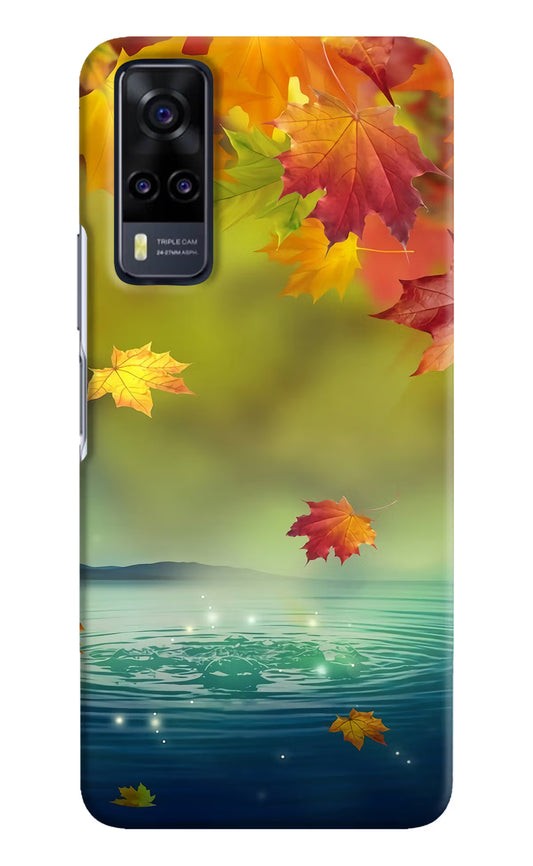 Flowers Vivo Y31 Hard Case Back Cover by Casekaro