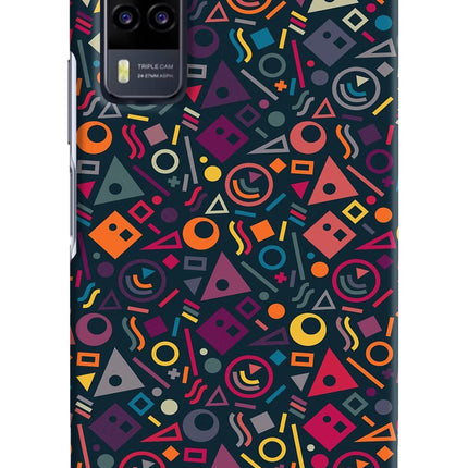 Geometric Abstract Vivo Y31 Hard Case Back Cover by Casekaro