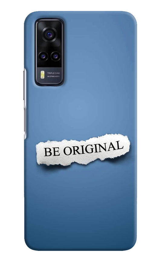 Be Original Vivo Y31 Hard Case Back Cover by Casekaro