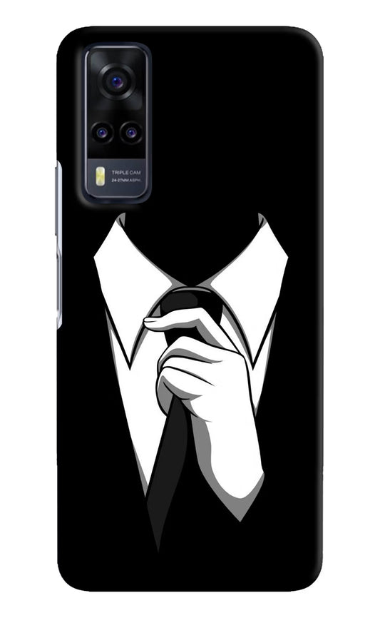 Black Tie Vivo Y31 Hard Case Back Cover by Casekaro