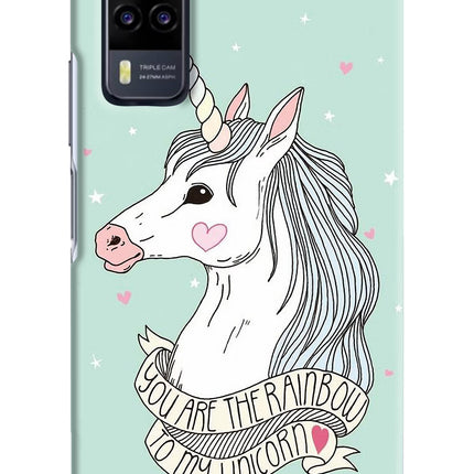 Unicorn Wallpaper Vivo Y31 Hard Case Back Cover by Casekaro