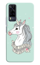 Unicorn Wallpaper Vivo Y31 Hard Case Back Cover by Casekaro