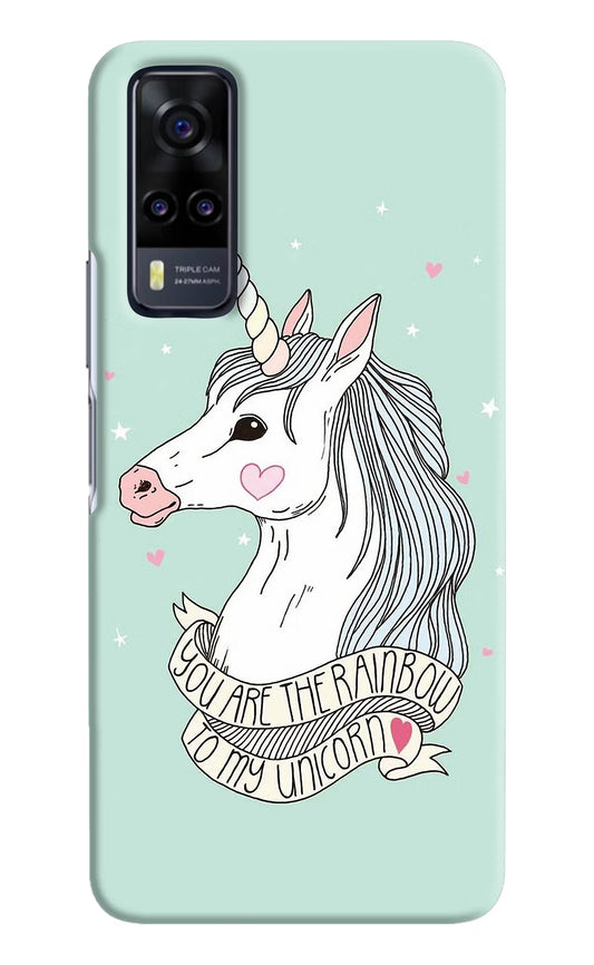 Unicorn Wallpaper Vivo Y31 Hard Case Back Cover by Casekaro