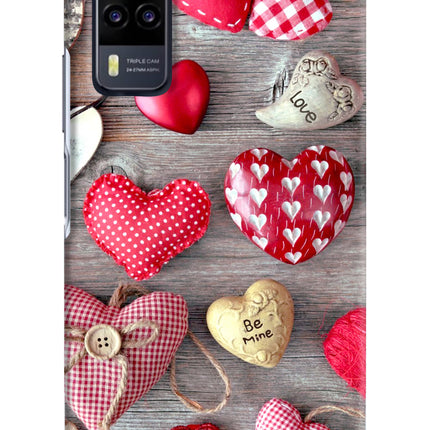 Love Wallpaper Vivo Y31 Hard Case Back Cover by Casekaro