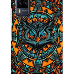 Angry Owl Art Vivo Y31 Hard Case Back Cover by Casekaro