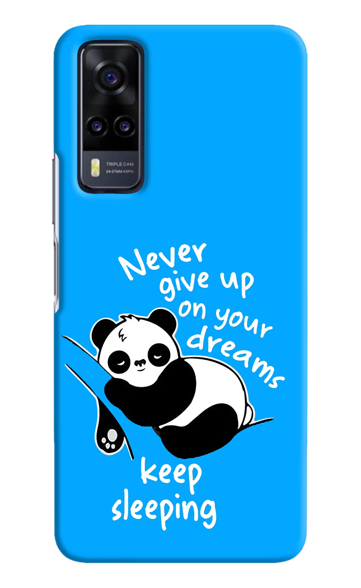 Keep Sleeping Vivo Y31 Hard Case Back Cover by Casekaro