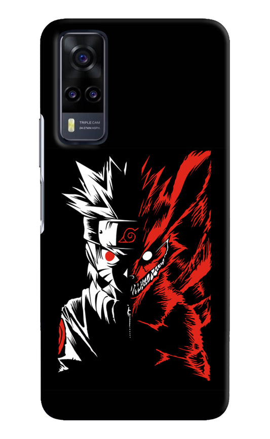 Naruto Two Face Vivo Y31 Hard Case Back Cover by Casekaro