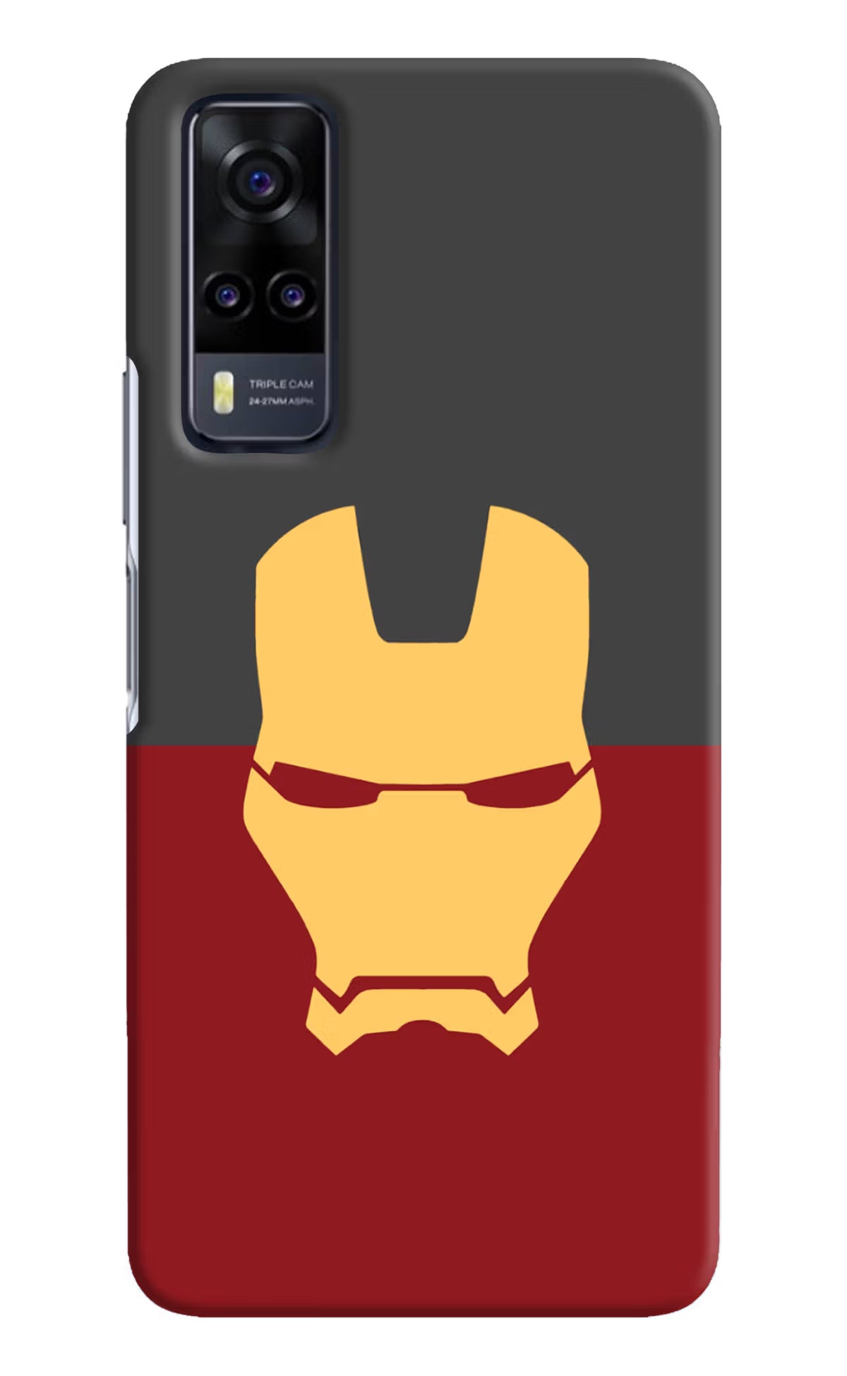 Ironman Vivo Y31 Hard Case Back Cover by Casekaro