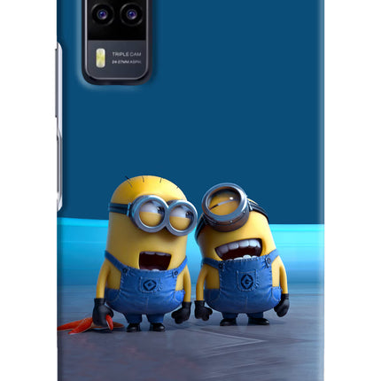 Minion Laughing Vivo Y31 Hard Case Back Cover by Casekaro