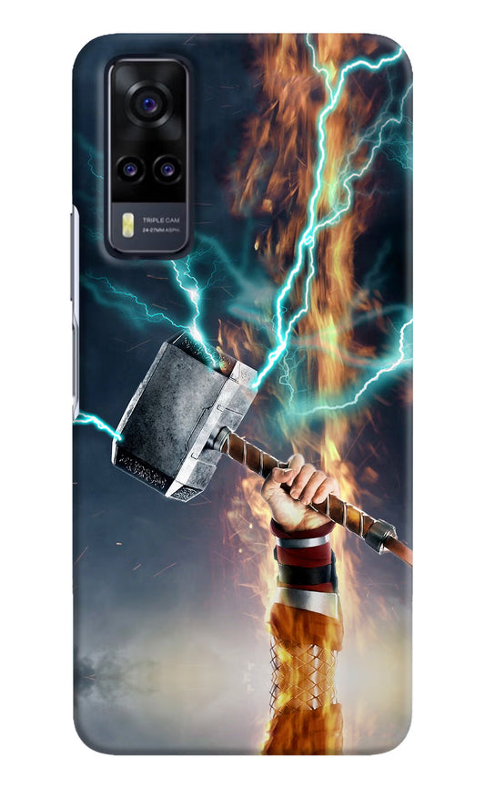 Thor Hammer Mjolnir Vivo Y31 Hard Case Back Cover by Casekaro