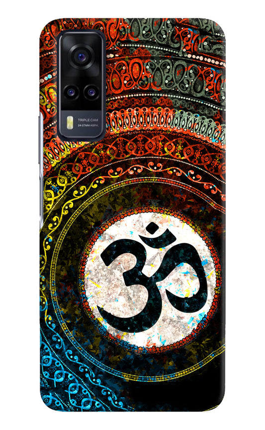 Om Cultural Vivo Y31 Hard Case Back Cover by Casekaro