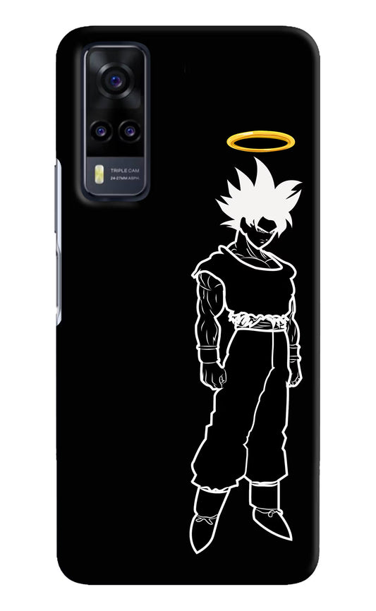 DBS Character Vivo Y31 Hard Case Back Cover by Casekaro