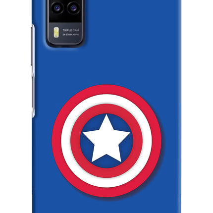 Shield Vivo Y31 Hard Case Back Cover by Casekaro