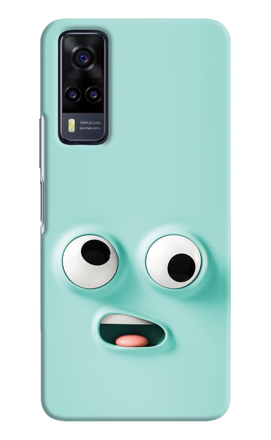 Funny Cartoon Vivo Y31 Hard Case Back Cover by Casekaro