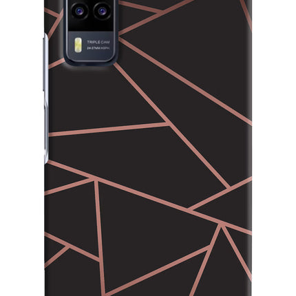 Geometric Pattern Vivo Y31 Hard Case Back Cover by Casekaro