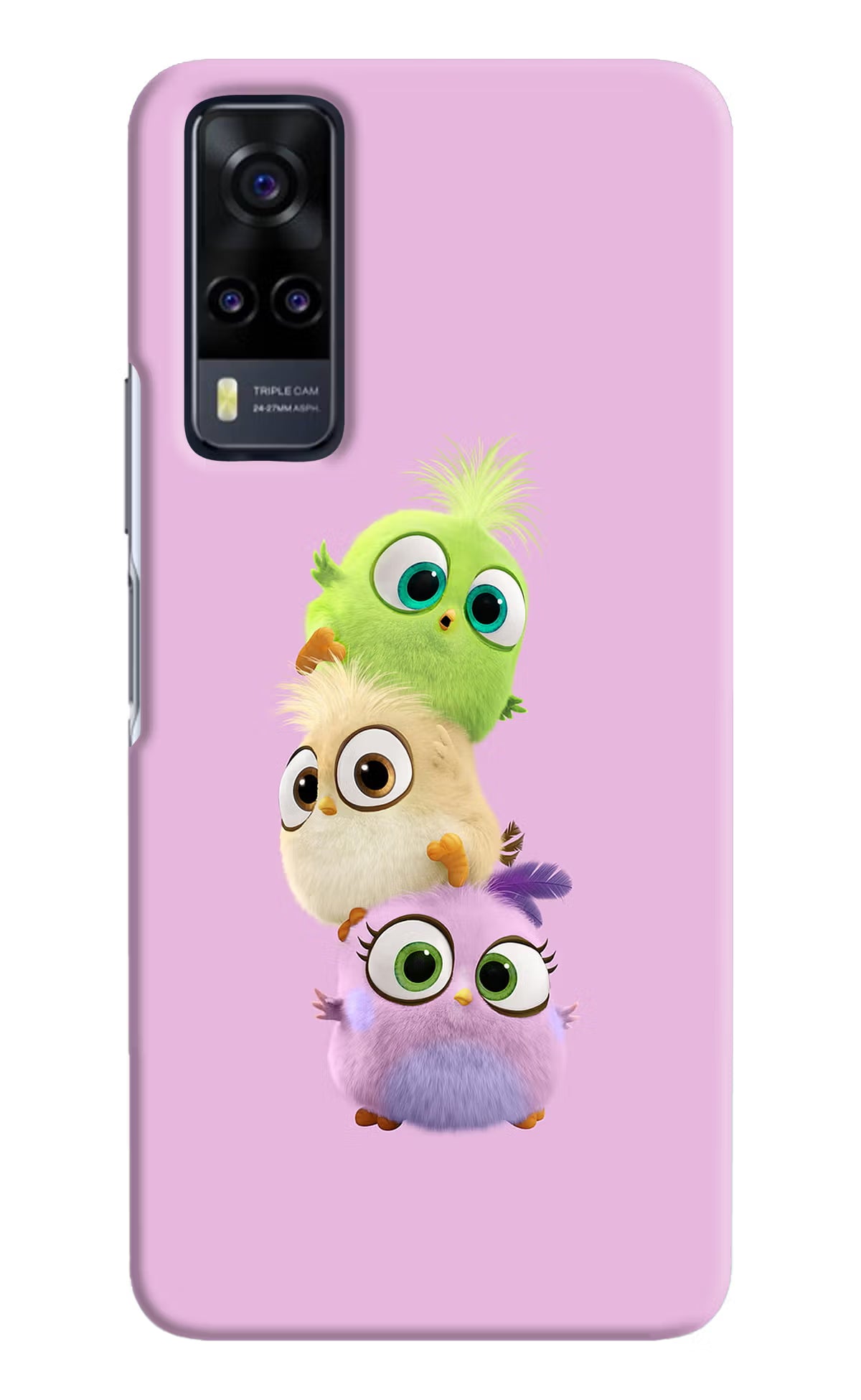 Cute Little Birds Vivo Y31 Hard Case Back Cover by Casekaro