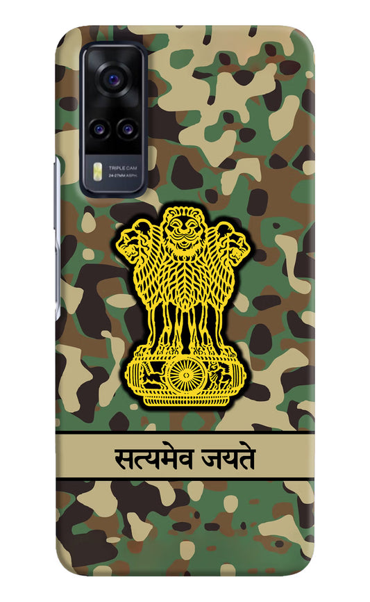 Satyamev Jayate Army Vivo Y31 Hard Case Back Cover by Casekaro